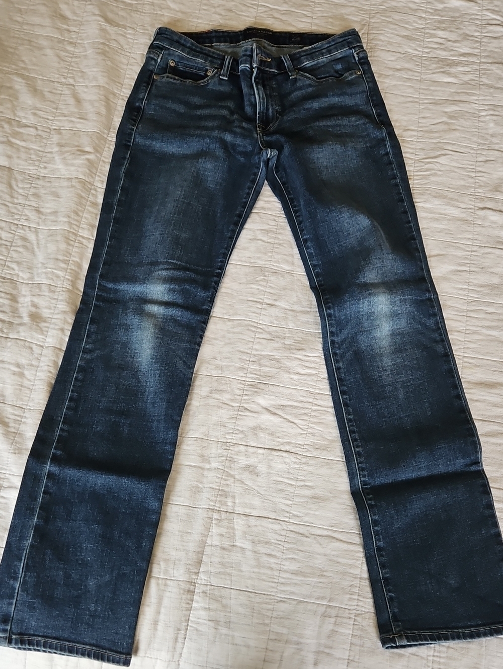 Lucky Brand Women's Dark Blue Sweet Straight  Jeans